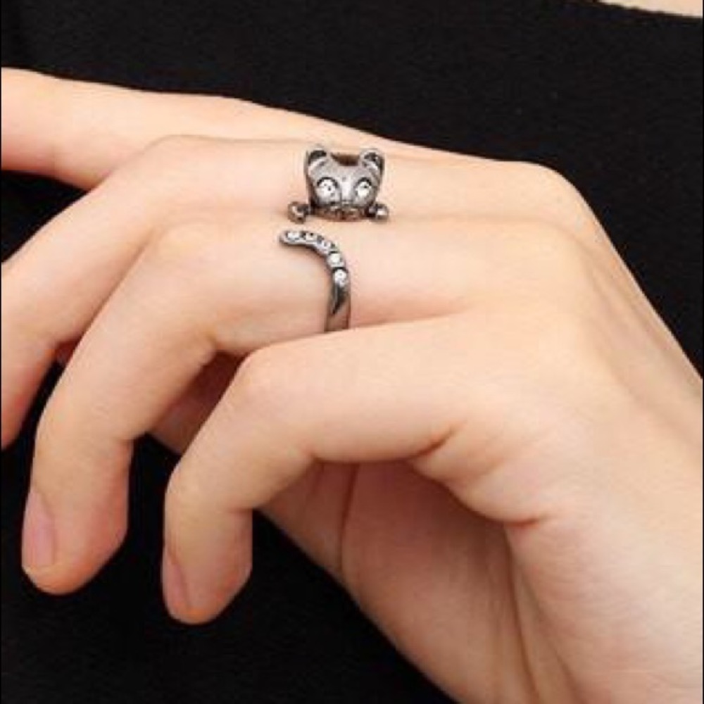 cat π inspired open ring π - Picture 3 of 5